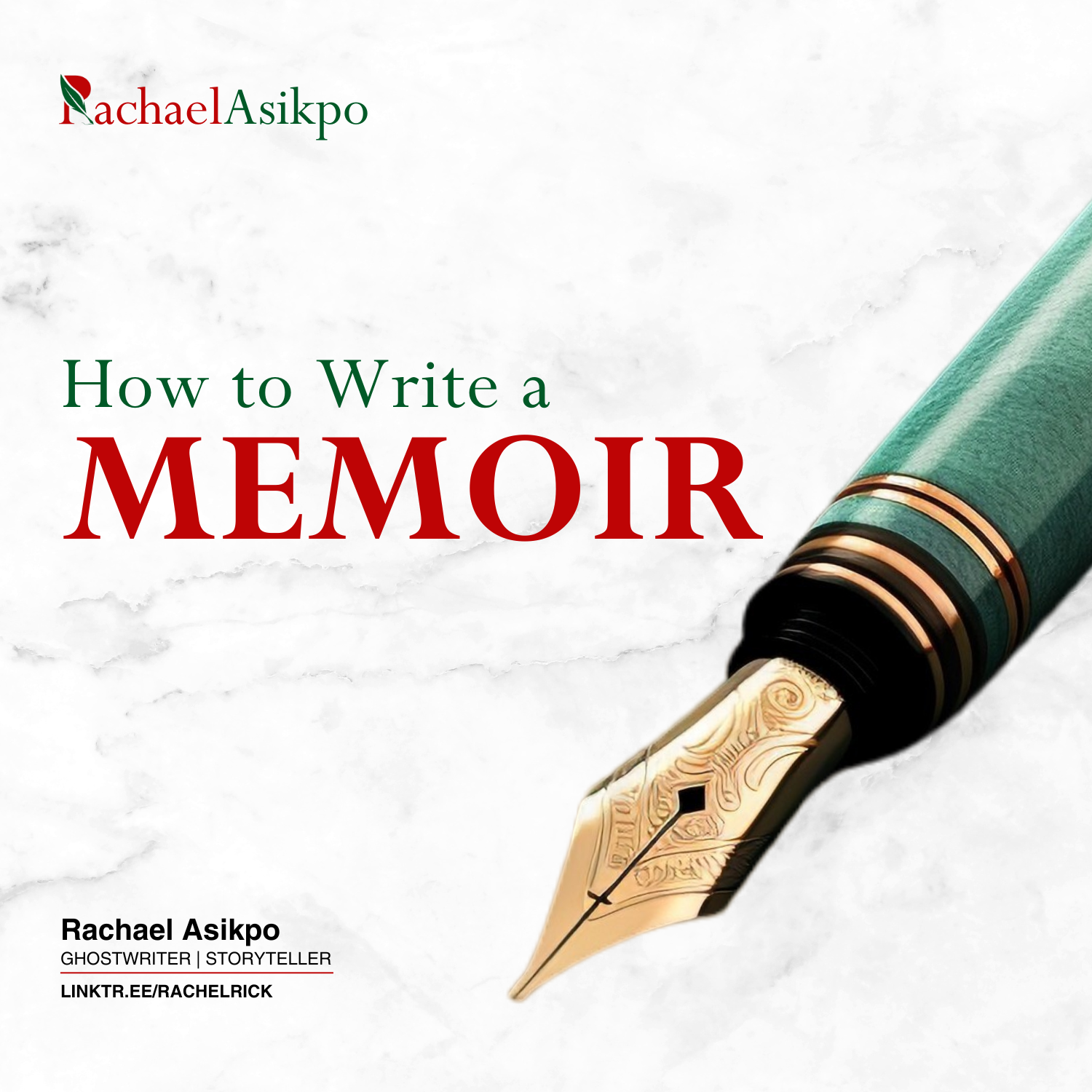 Illustration on how to write a Memoir