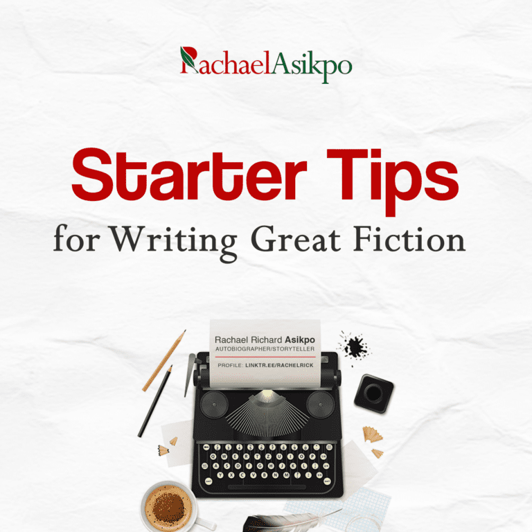 Starter tips for writing Great fiction